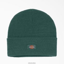 acessórios Dickies gorro de malha com punho floresta verde (zft) unissex V2FZ461499