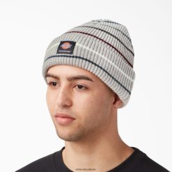 acessórios Dickies gorro de skate listra cinza urze (hgs) unissex V2FZ462826