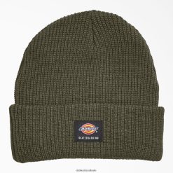 acessórios Dickies gorro de skate verde musgo (ms) unissex V2FZ462829
