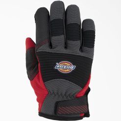 acessórios Dickies luvas de inverno com pontos flexíveis de neoprene preto (bk) unissex V2FZ463025