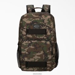 acessórios Dickies mochila de alças de skate camuflagem tradicional (t1c) unissex V2FZ462746