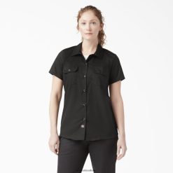 vestuário de trabalho Dickies 574 camisa de trabalho original preto (bsk) mulheres V2FZ461532
