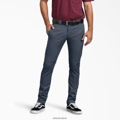 vestuário de trabalho Dickies calça skinny fit com joelho duplo marinho escuro (dn) homens V2FZ4643