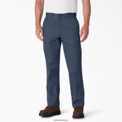 vestuário de trabalho Dickies calças de trabalho originais 874 azul marinho (nv) homens V2FZ4614