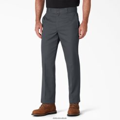 vestuário de trabalho Dickies calças de trabalho originais 874 cinza carvão (ch) homens V2FZ463