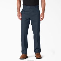 vestuário de trabalho Dickies calças de trabalho originais 874 marinho escuro (dn) homens V2FZ465