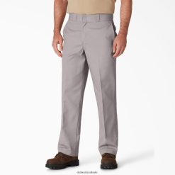 vestuário de trabalho Dickies calças de trabalho originais 874 prata (sv) homens V2FZ4617