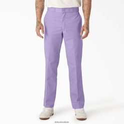 vestuário de trabalho Dickies calças de trabalho originais 874 rosa roxa (ur2) homens V2FZ4618