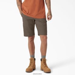 vestuário de trabalho Dickies shorts de cintura ativos refrescantes 11" cogumelo (mr1) homens V2FZ46396