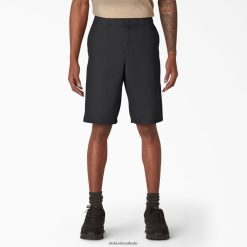 vestuário de trabalho Dickies shorts de cintura ativos refrescantes 11" preto (bk) homens V2FZ46392