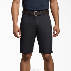 vestuário de trabalho Dickies shorts de trabalho de ajuste regular 11" preto (bk) homens V2FZ46413