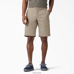 vestuário de trabalho Dickies shorts de trabalho de ajuste relaxado 11" areia do deserto (ds) homens V2FZ46353