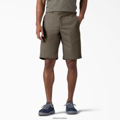 vestuário de trabalho Dickies shorts de trabalho de ajuste relaxado 11" cogumelo (mr1) homens V2FZ46354