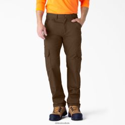 vestuário Dickies calça cargo duratech ranger duck madeira marrom (tb) homens V2FZ46188