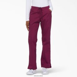 vestuário Dickies calça cargo flare leg exclusiva da eds vinho (ganhar) mulheres V2FZ462535