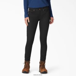 vestuário Dickies calça jeans skinny leg perfeita regular mulheres V2FZ461857