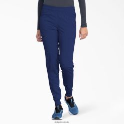 vestuário Dickies calça jogger balance azul marinho (nvy) mulheres V2FZ462486