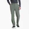 vestuário Dickies calças cirúrgicas essenciais da eds verde oliva (oli) homens V2FZ461380