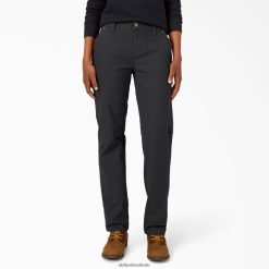 vestuário Dickies calças de carpinteiro de pato regular mulheres V2FZ461792