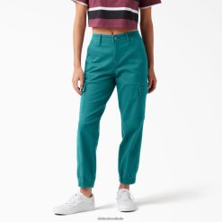 vestuário Dickies calças de corrida de carga regular mulheres V2FZ461710