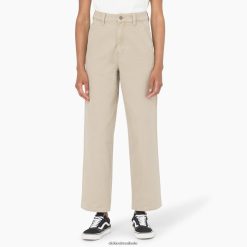vestuário Dickies calças de lona de pato regular mulheres V2FZ461763