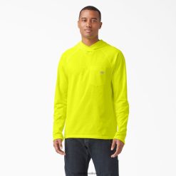 vestuário Dickies camisa de sol de desempenho de resfriamento amarelo brilhante (bwd) homens V2FZ46652