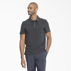 vestuário Dickies camisa pólo médica eds essentials cinza estanho (banco) homens V2FZ46734