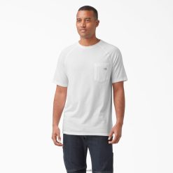 vestuário Dickies camiseta manga curta refrescante branco (o que) homens V2FZ46555