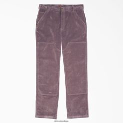 vestuário Dickies cerimónia de inauguração rebanho calças de ganga utilitárias de joelho duplo lilás (lc) homens V2FZ46284