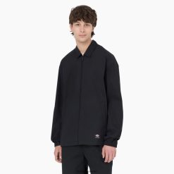 vestuário Dickies jaqueta de passe de bolsas de skate preto (bkx) homens V2FZ461049