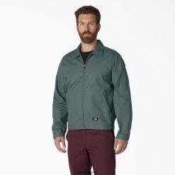 vestuário Dickies jaqueta eisenhower sem forro Lincoln Green (In) homens V2FZ46961