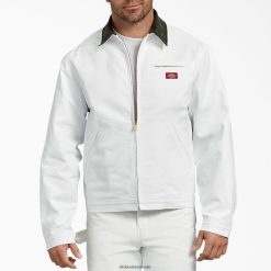 vestuário Dickies jaqueta forrada de flanela de pintor branco (o que) homens V2FZ461061