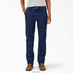 vestuário Dickies jeans de carpinteiro regular mulheres V2FZ461829