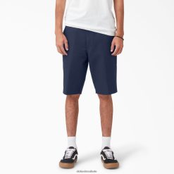 vestuário Dickies shorts de skate slim fit 11" tinta azul marinho (ik) homens V2FZ46384