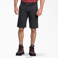 vestuário Dickies shorts pato carpinteiro 11" preto lavado (sbk) homens V2FZ46421