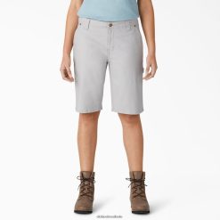 vestuário Dickies shorts pato carpinteiro 11" regular mulheres V2FZ462253