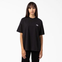 vestuário Dickies Summerdale camiseta manga curta preto (kbk) mulheres V2FZ461981