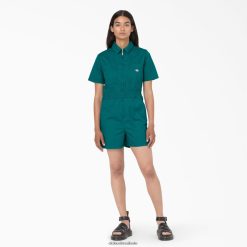 vestuário Dickies vale shorts lago profundo (dl2) mulheres V2FZ461942